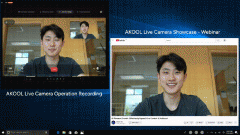 正在一场跨国曲播勾当上